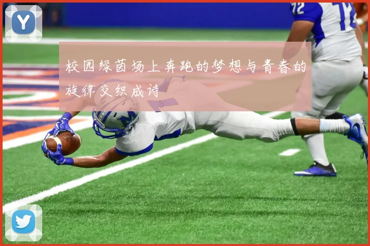 校园绿茵场上奔跑的梦想与青春的旋律交织成诗