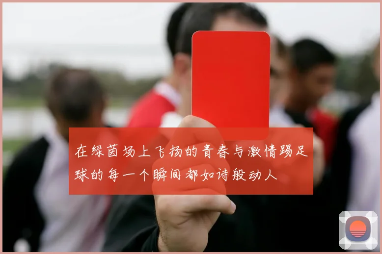 在绿茵场上飞扬的青春与激情踢足球的每一个瞬间都如诗般动人