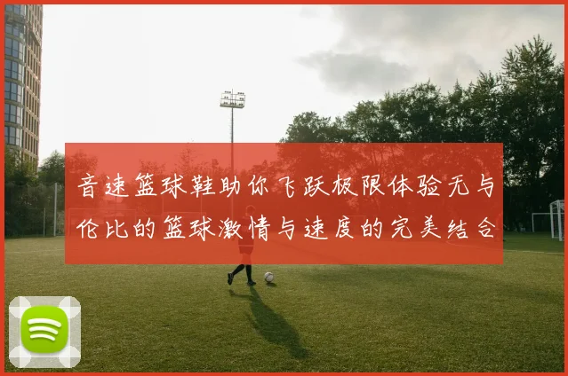 音速篮球鞋助你飞跃极限体验无与伦比的篮球激情与速度的完美结合